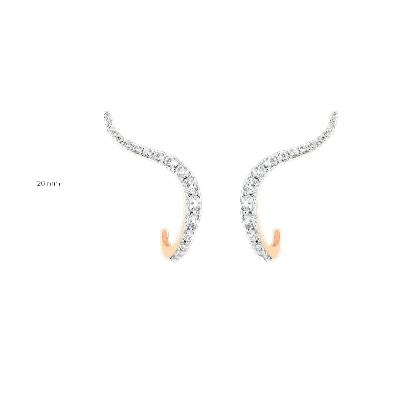 Pair of Halo Earrings | Diamonds sold by The Jewelry Edit product image thumbnail 2