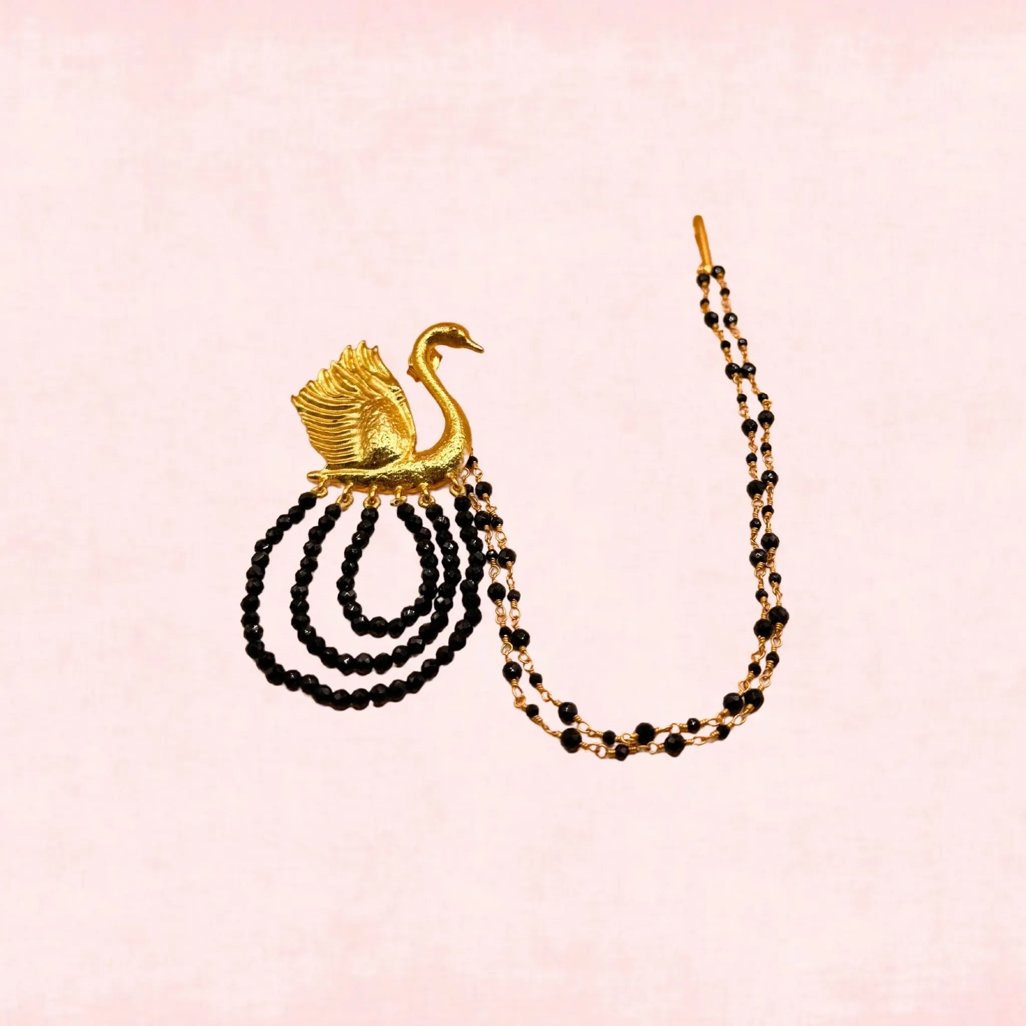 Swan Earrings sold by The Jewelry Edit product image thumbnail 2