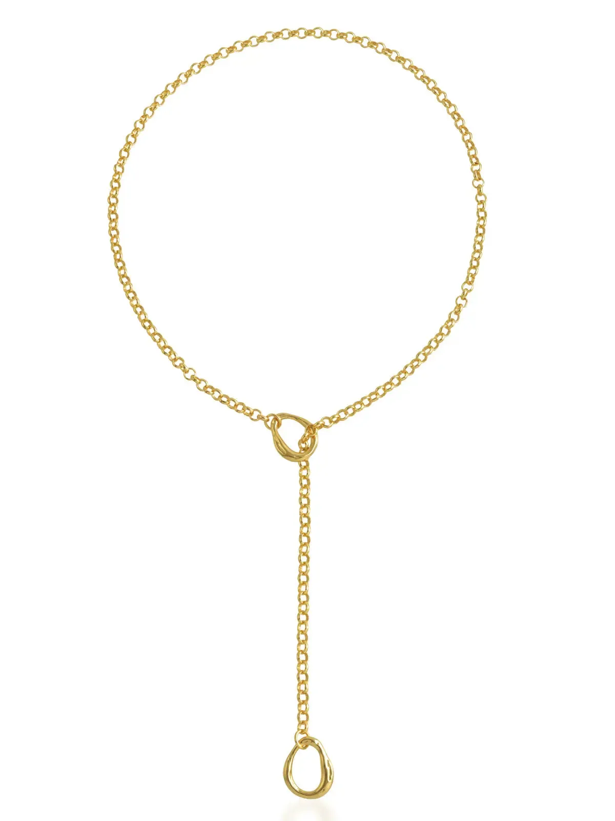 Meridien Necklace Gold sold by The Jewelry Edit