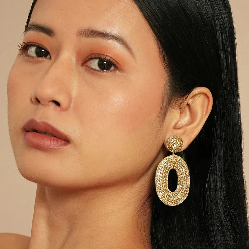 Odeya Earrings Gold sold by The Jewelry Edit product image thumbnail 4