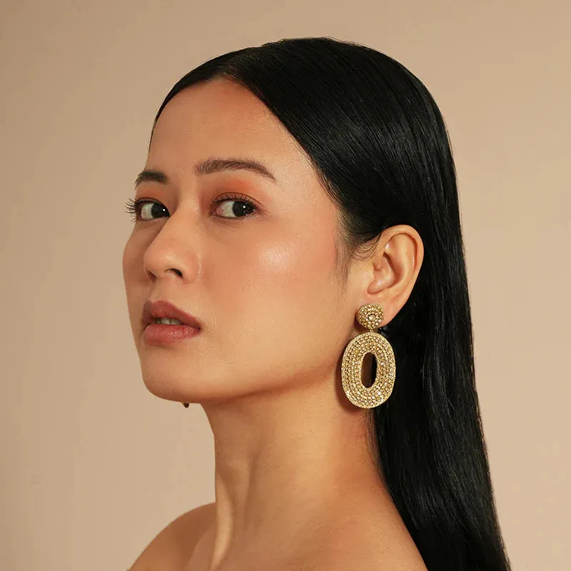 Odeya Earrings Gold sold by The Jewelry Edit product image thumbnail 3