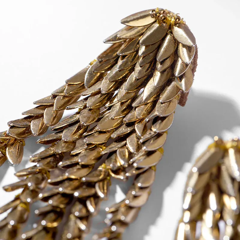Morrigan Earrings Gold sold by The Jewelry Edit product image thumbnail 2