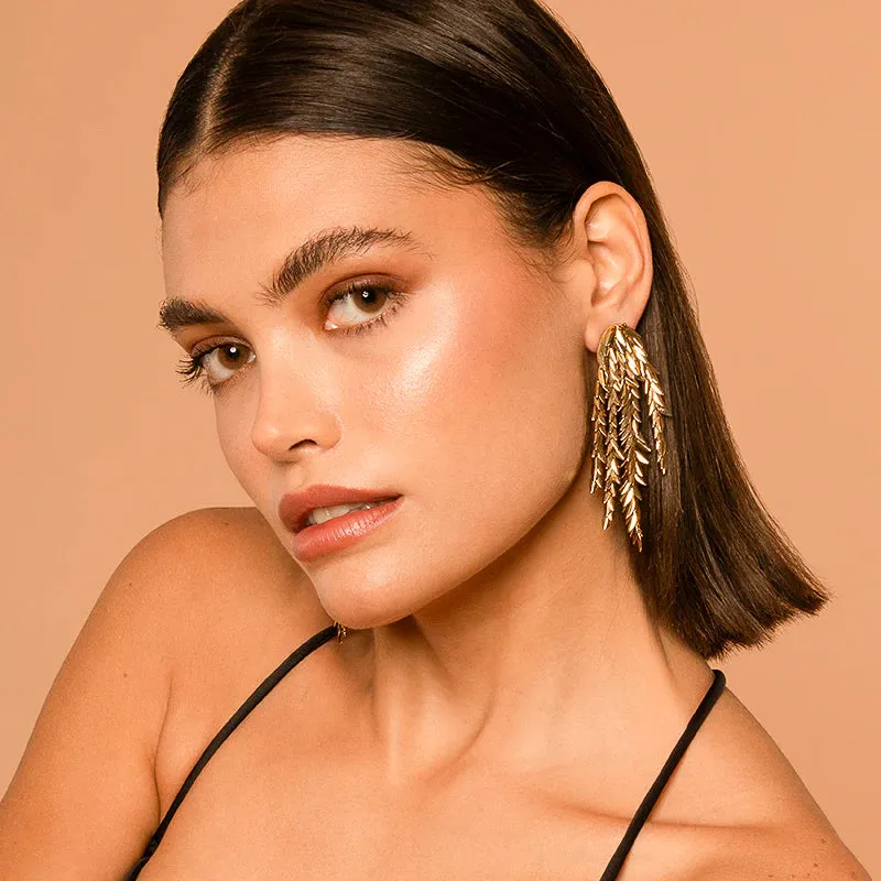 Morrigan Earrings Gold sold by The Jewelry Edit product image thumbnail 4