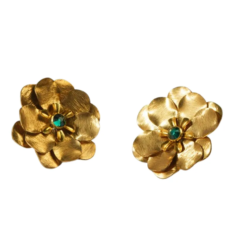Jemena Earrings Emerald made by The Jewelry Edit