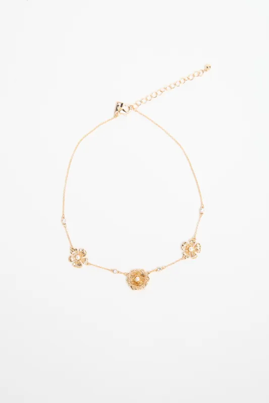 The Principessa Necklace - Gold sold by The Dirty Chic