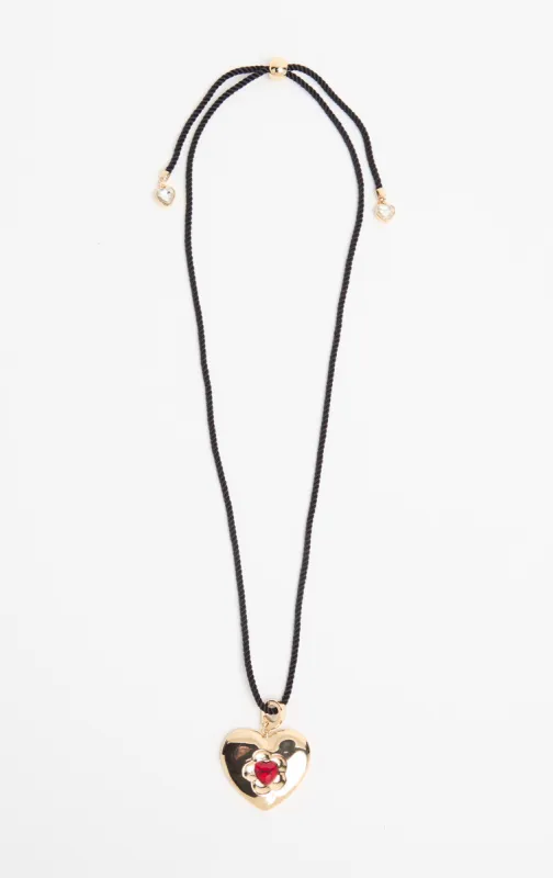 The Fiorella Heart - Gold sold by The Dirty Chic