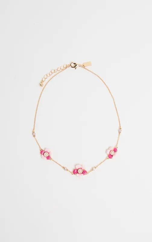 The Principessa Necklace - Pink sold by The Dirty Chic
