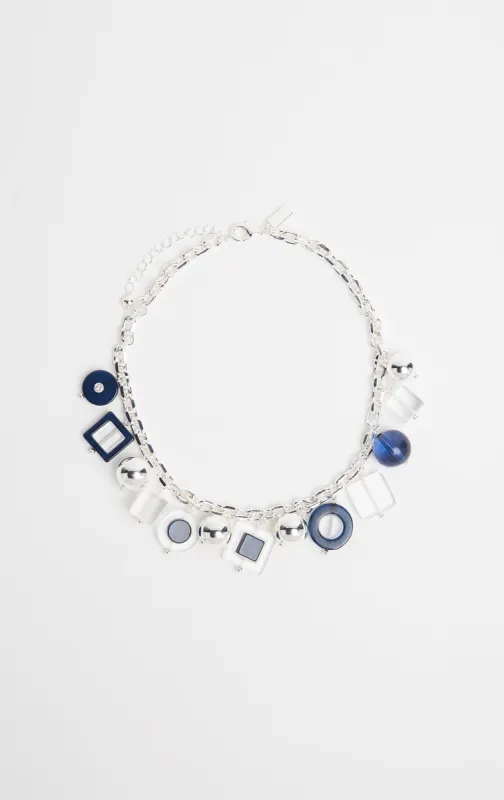 The Annabel Necklace - Navy sold by The Dirty Chic