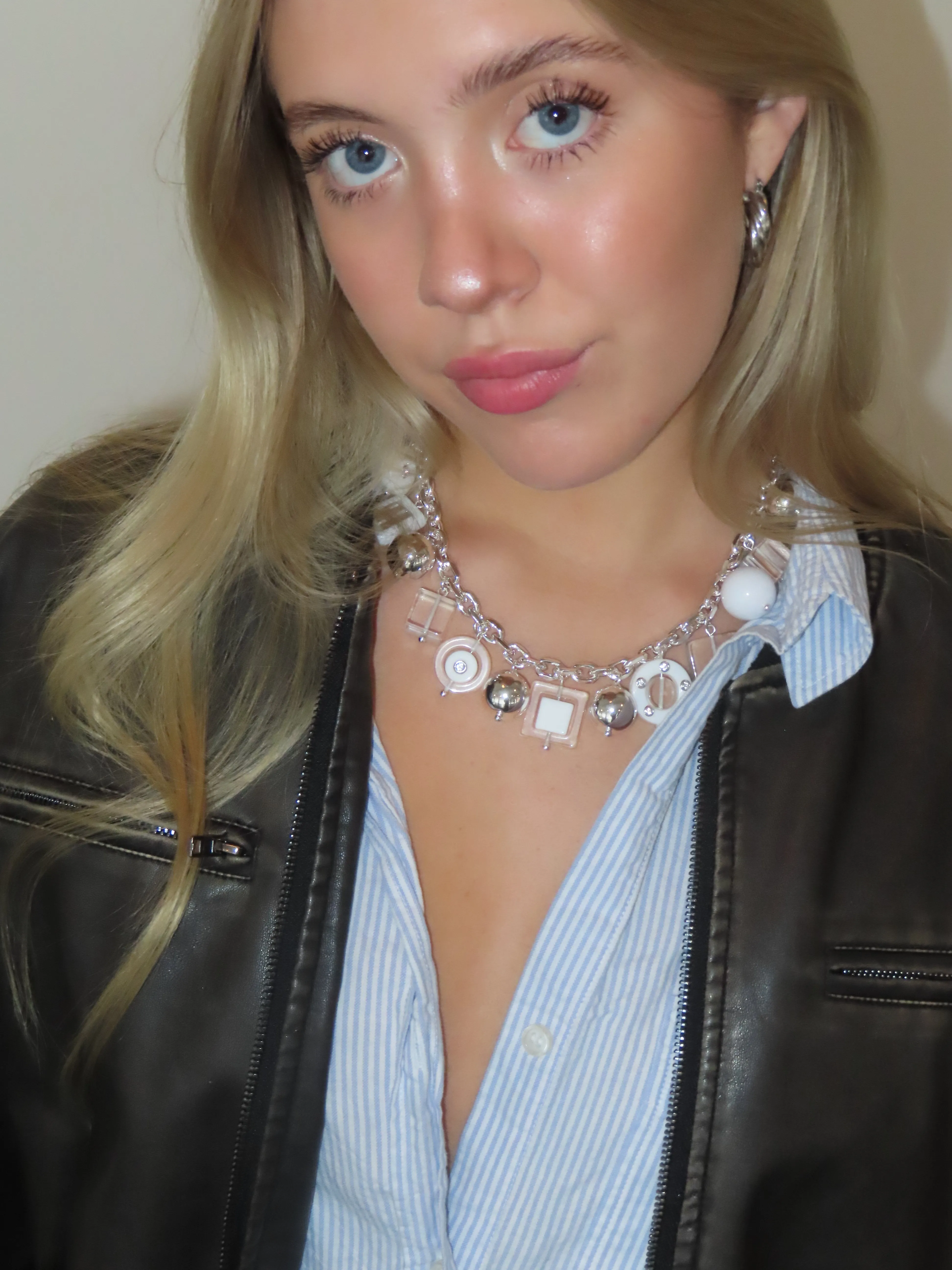 The Annabel Necklace - Clear sold by The Dirty Chic product image thumbnail 4