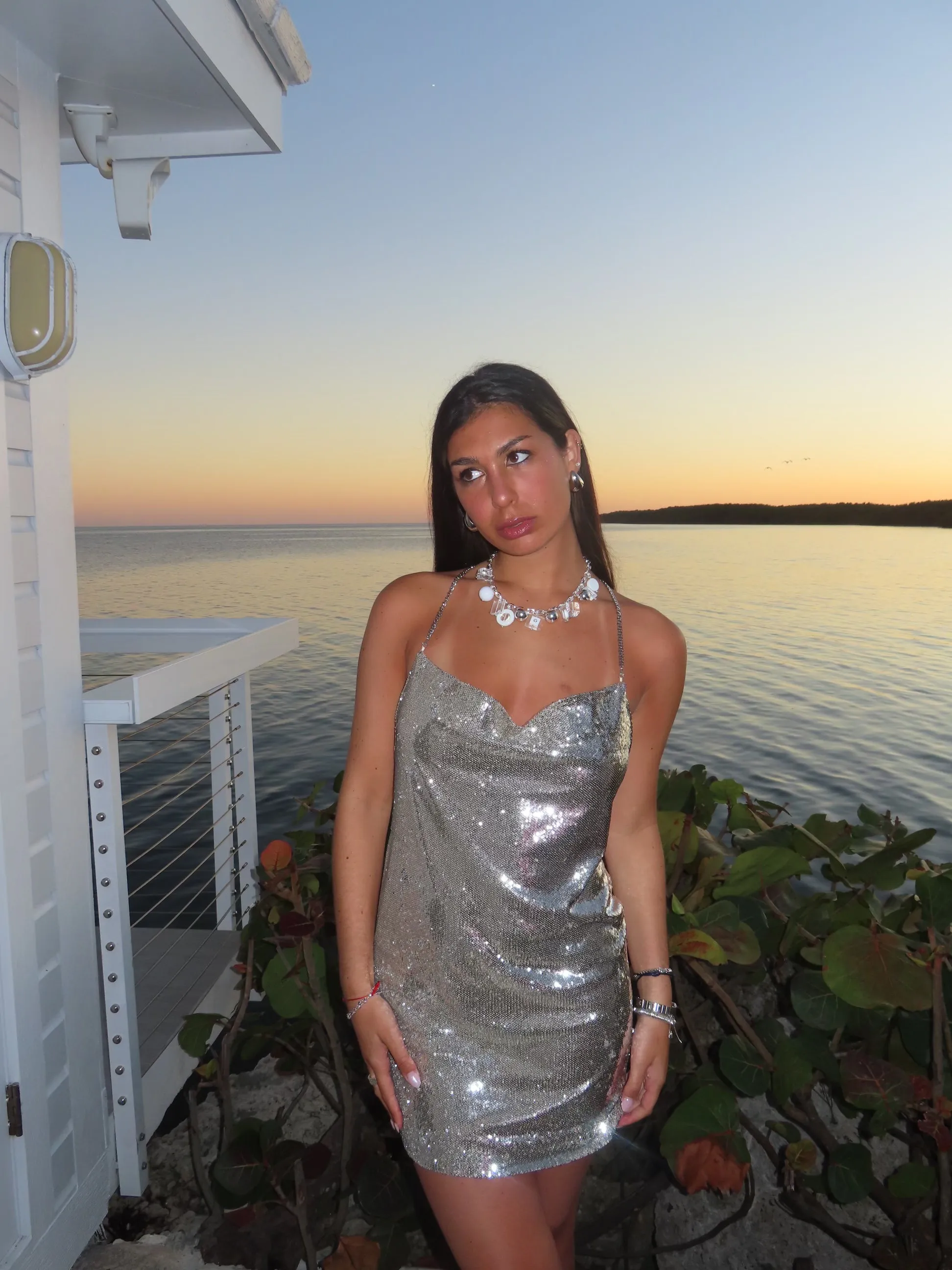 The Annabel Necklace - Clear sold by The Dirty Chic product image thumbnail 3