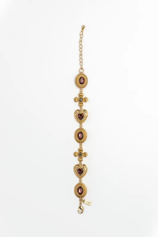 The Queen of Hearts - Bracelet made by The Dirty Chic