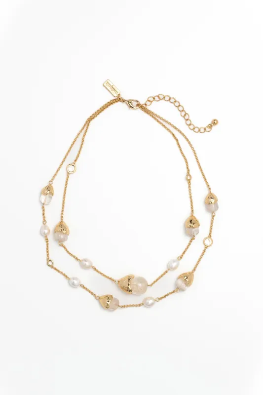 The Moonlight Pearl - Necklace sold by The Dirty Chic