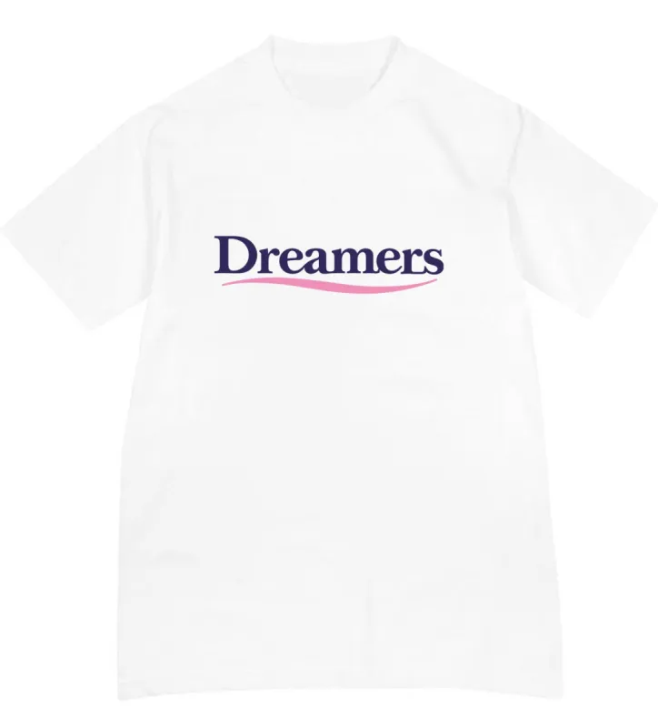 Dreamers Bootleg Tee (White) sold by DMO