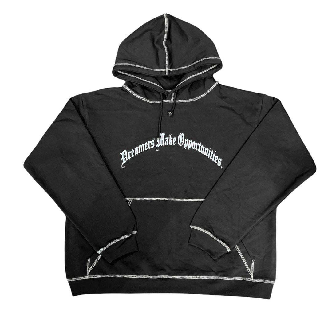 BLACK DREAMERS HOODIE. sold by DMO