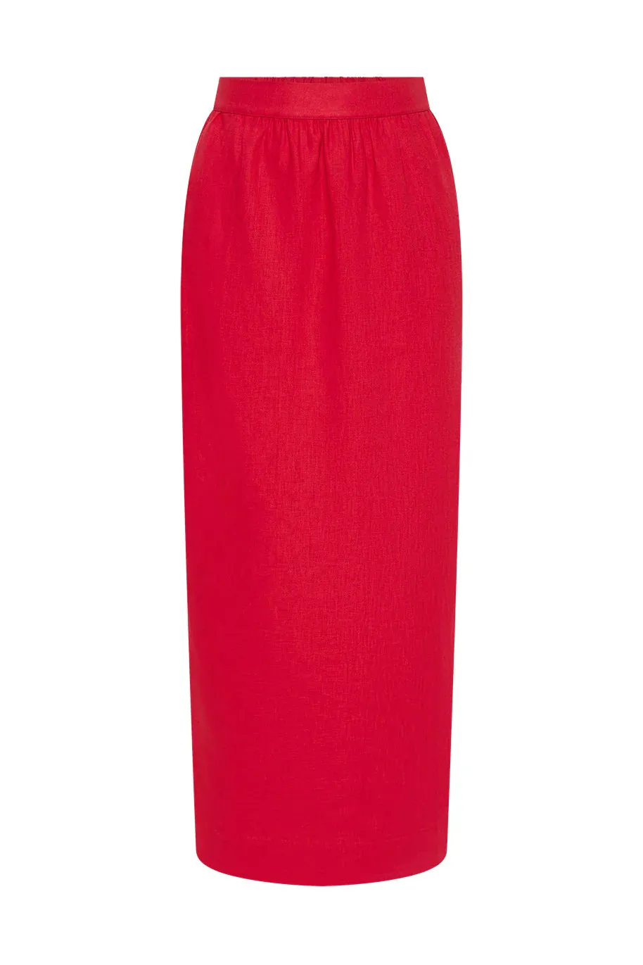 Bonnie Pencil Skirt Red (Final Sale) sold by Curio product image thumbnail 3