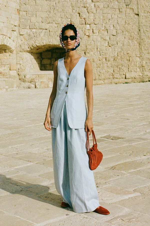 Parker Trouser Silver Blue (Final Sale) sold by Curio product image thumbnail 2