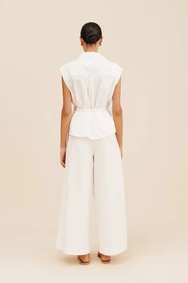 Juno Shirt Vintage White (Final Sale) sold by Curio product image thumbnail 3