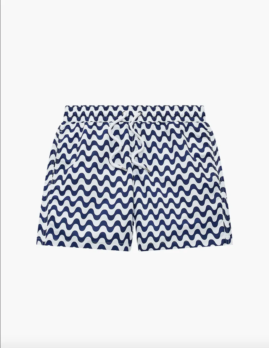 Rio Swim Shorts Copacabana Print Navy sold by Curio product image thumbnail 2