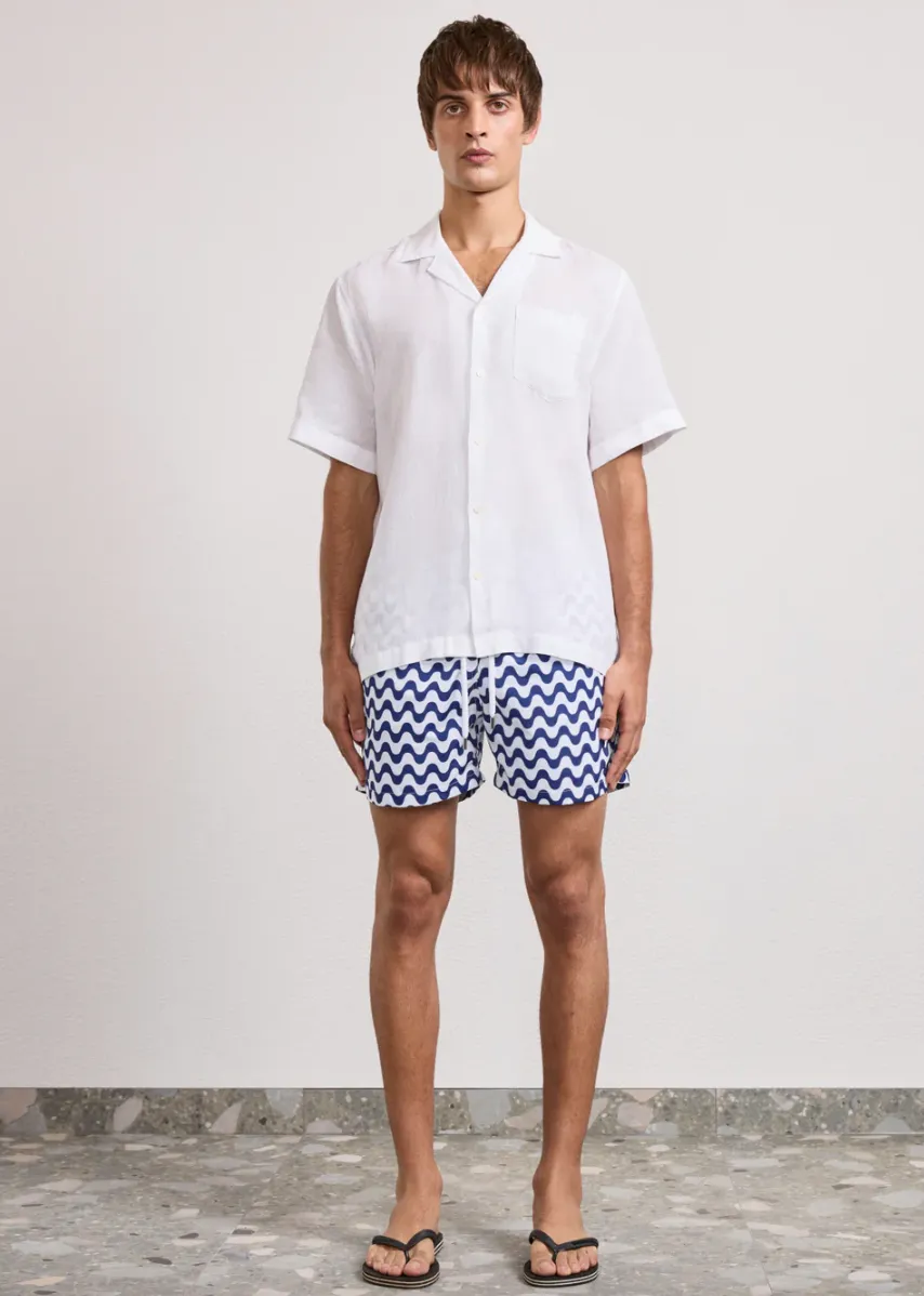 Rio Swim Shorts Copacabana Print Navy sold by Curio product image thumbnail 4