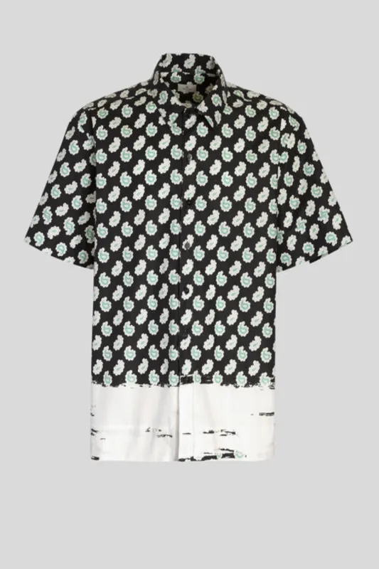 Placed Paisley Print Short Sleeve (Final Sale) sold by Curio