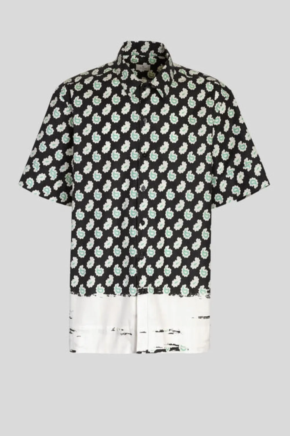 Placed Paisley Print Short Sleeve (Final Sale) sold by Curio