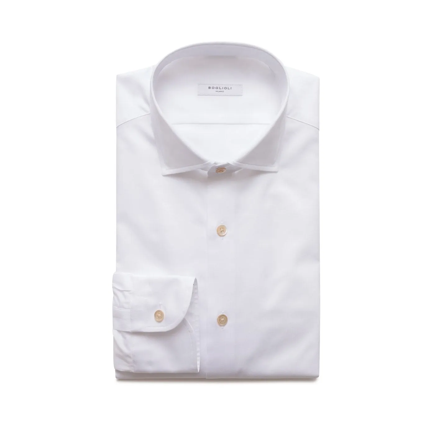 White Cotton Tailored Shirt (Final Sale) sold by Curio product image thumbnail 2