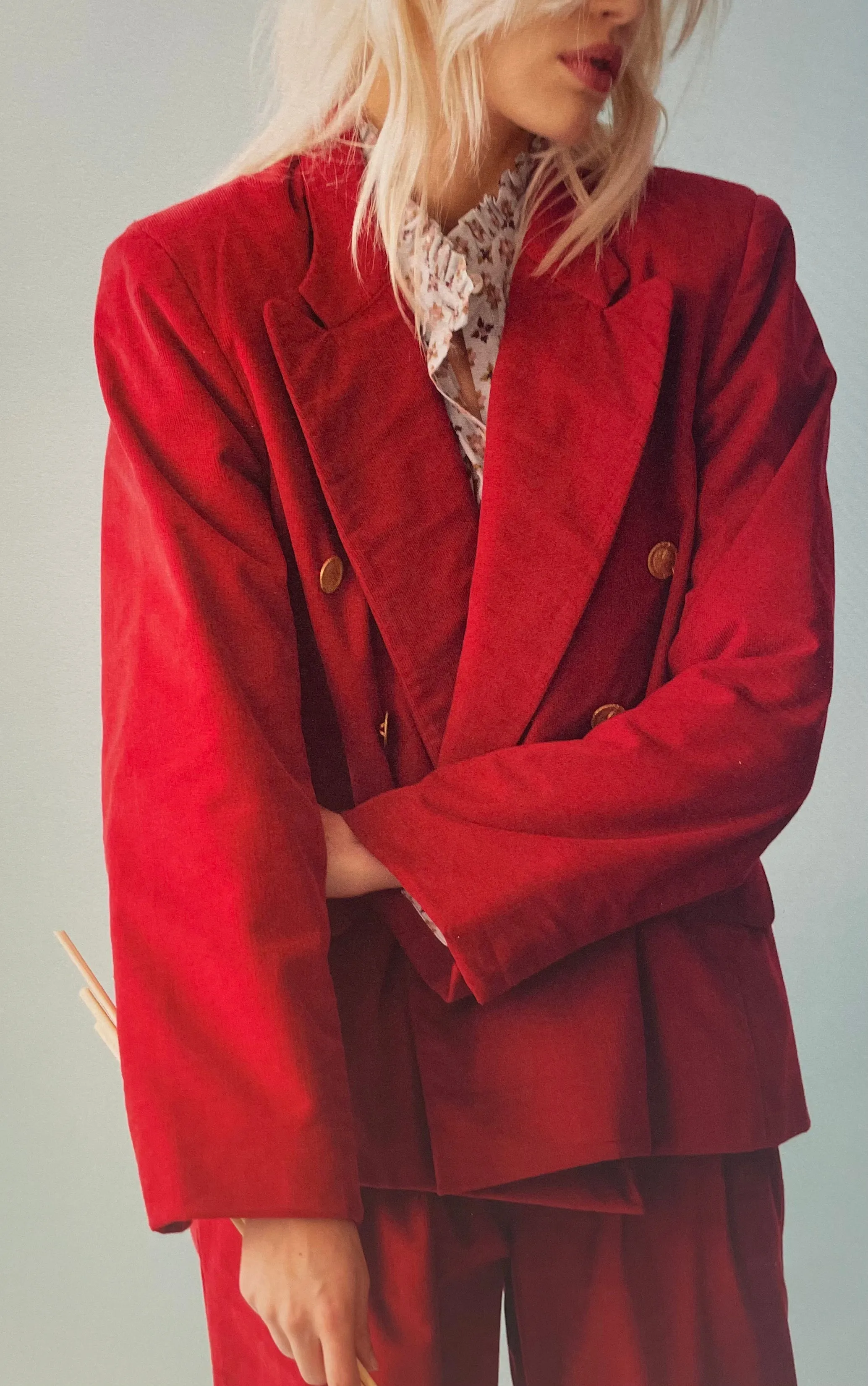 Augusta Ruby Corduroy (Final Sale) sold by Curio product image thumbnail 3