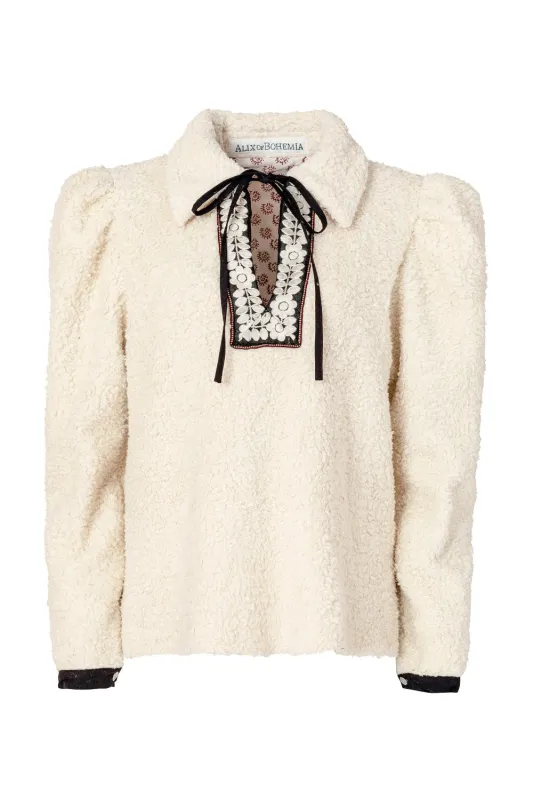 Loretta Teddy Fleece Tunic (Final Sale) sold by Curio