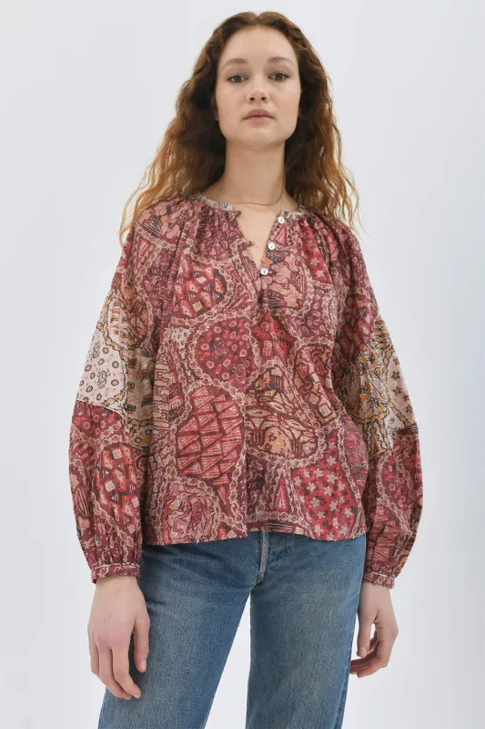 Ivy Organic Cotton Blouse (Final Sale) sold by Curio