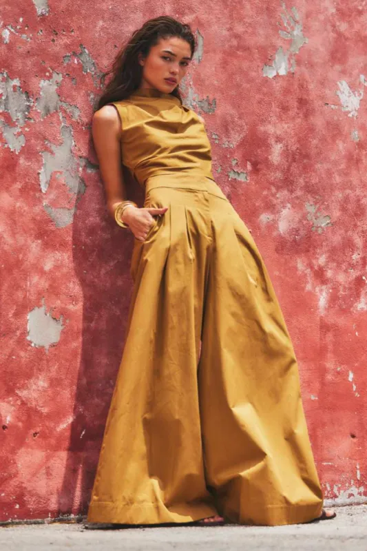 Logan Pant Honey (Final Sale) sold by Curio