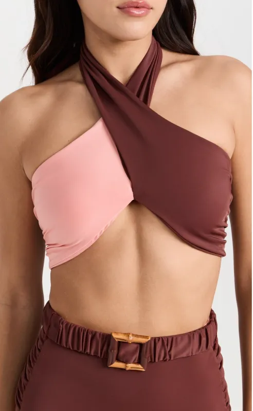 Ginger Spice Bikini Top (Final Sale) sold by Curio