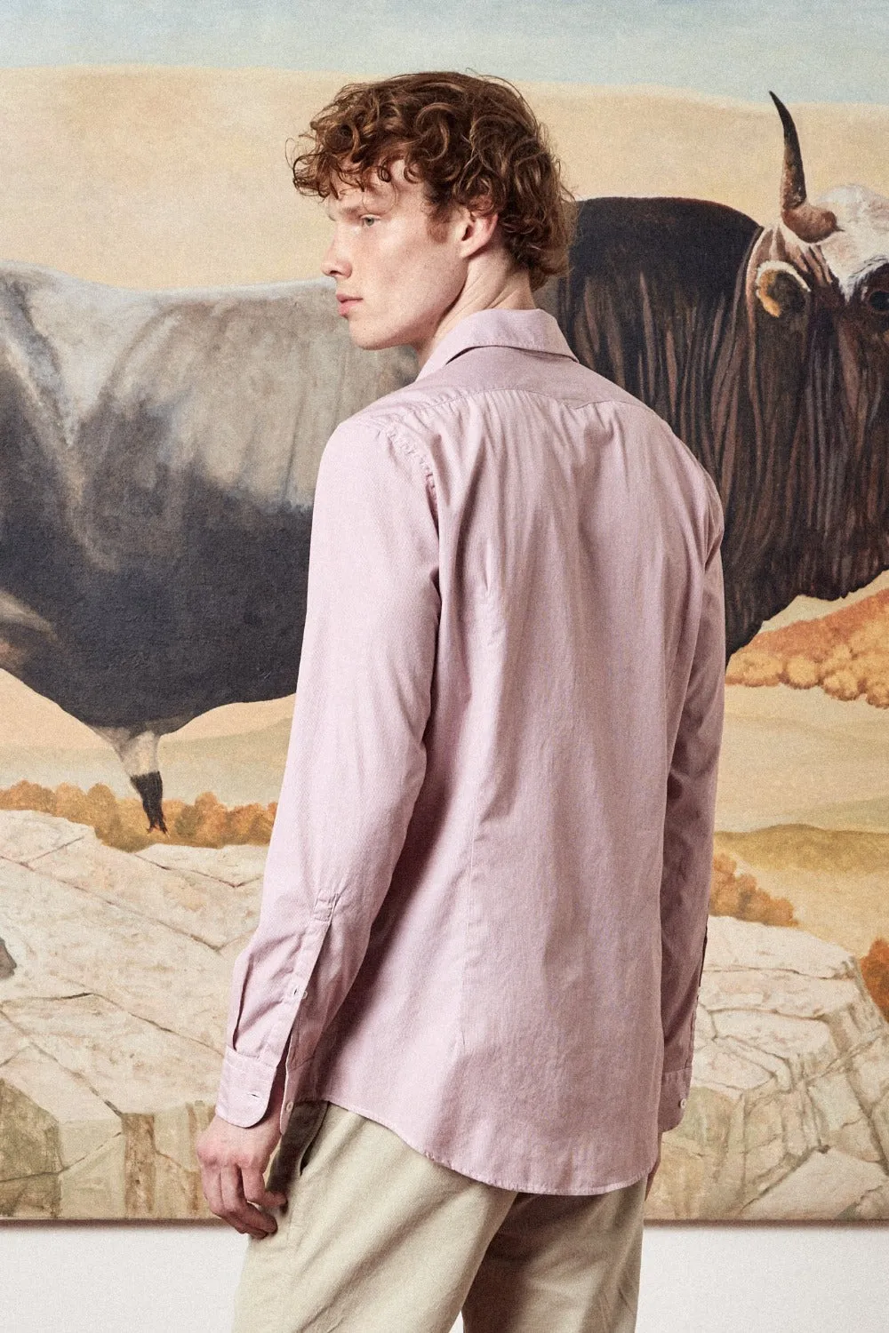 Genova Shirt Calce Red Stripe (Final Sale) sold by Curio product image thumbnail 2