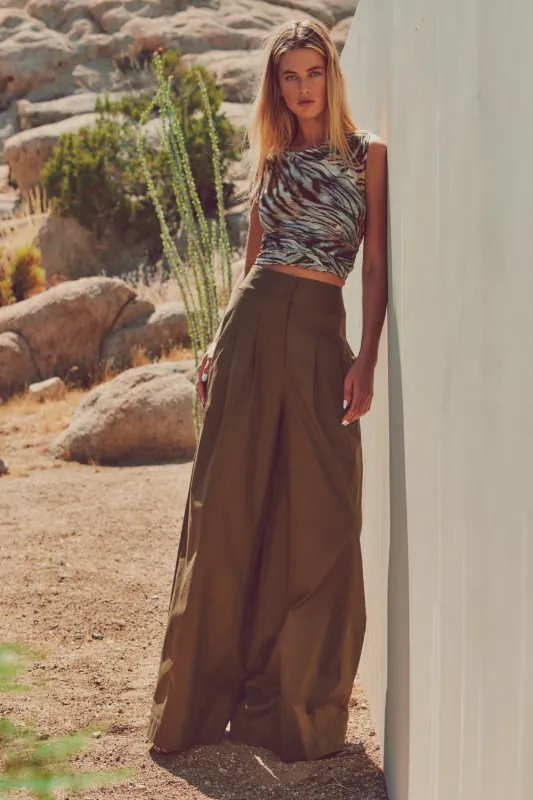 Logan Pant Army Green (Final Sale) sold by Curio