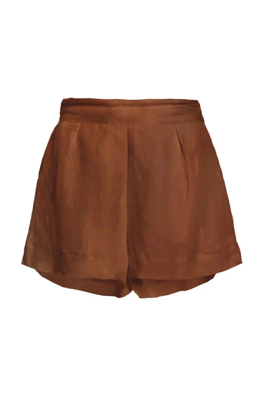 The High Waisted Short Espresso (Final Sale) sold by Curio