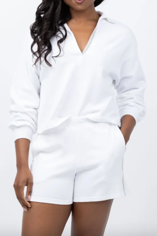 Holman Shorts White Prism (Final Sale) made by XiRENA