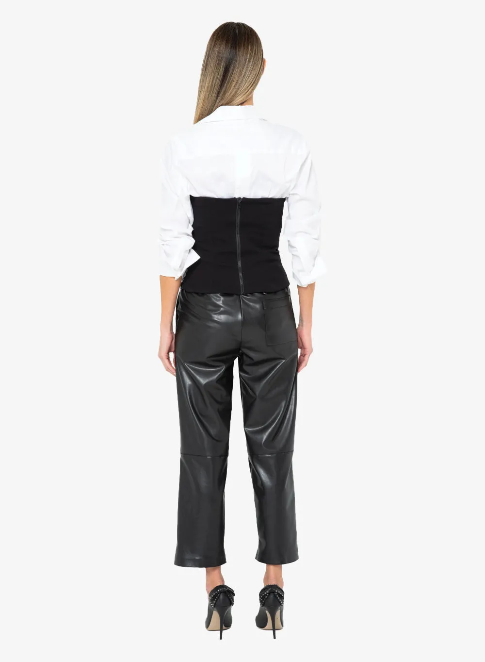 Millicent Top Black-White (Final Sale) sold by Curio product image thumbnail 3