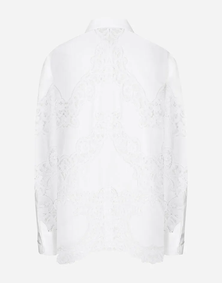 Cotton Shirt with Floral Openwork Embroidery (Final Sale) sold by Curio product image thumbnail 2