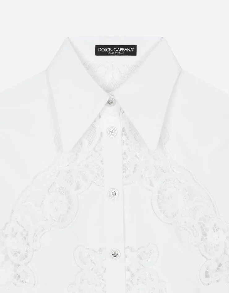 Cotton Shirt with Floral Openwork Embroidery (Final Sale) sold by Curio product image thumbnail 3