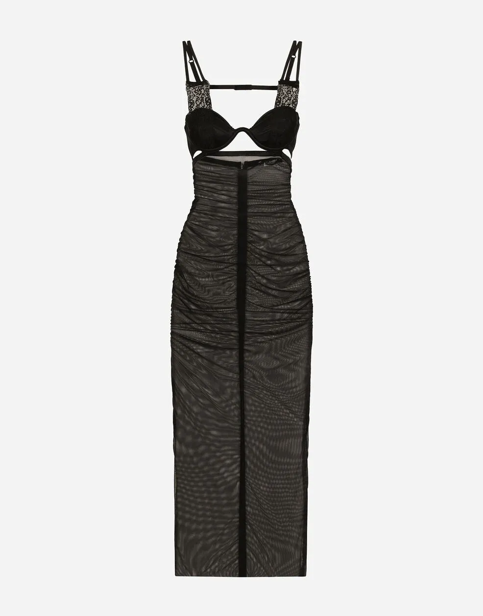 Tulle Calf Length Dress with Corset Details (Final Sale) sold by Curio product image thumbnail 3