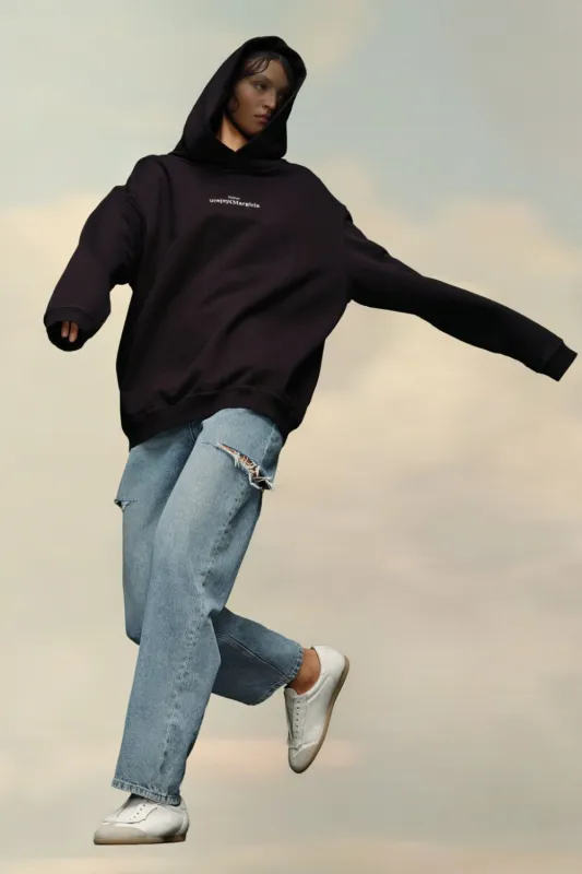 Hooded Sweatshirt Black (Final Sale) sold by Curio