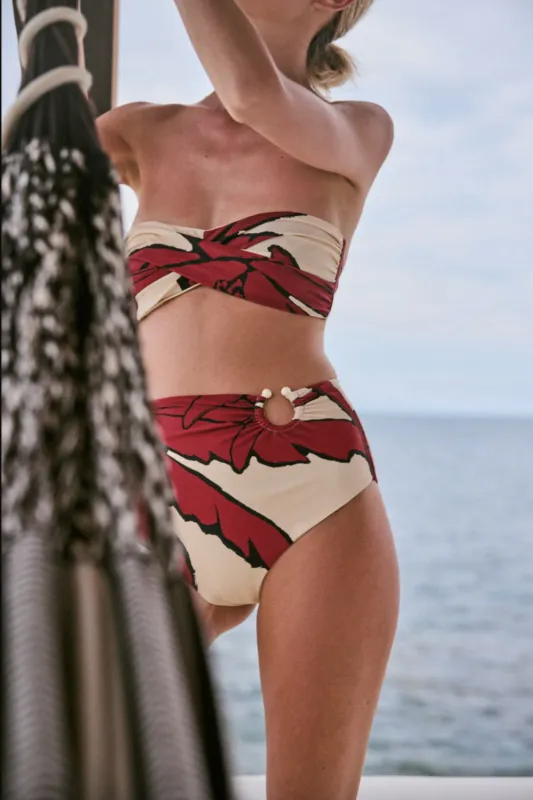 Palms Sea Sprite Bikini Top (Final Sale) made by Johanna Ortiz