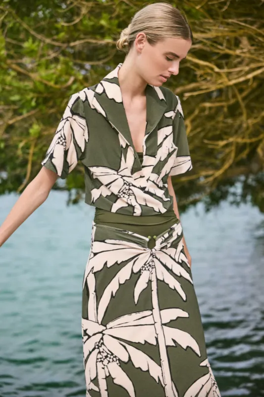 Palms Misty Hem T-Shirt (Final Sale) sold by Curio