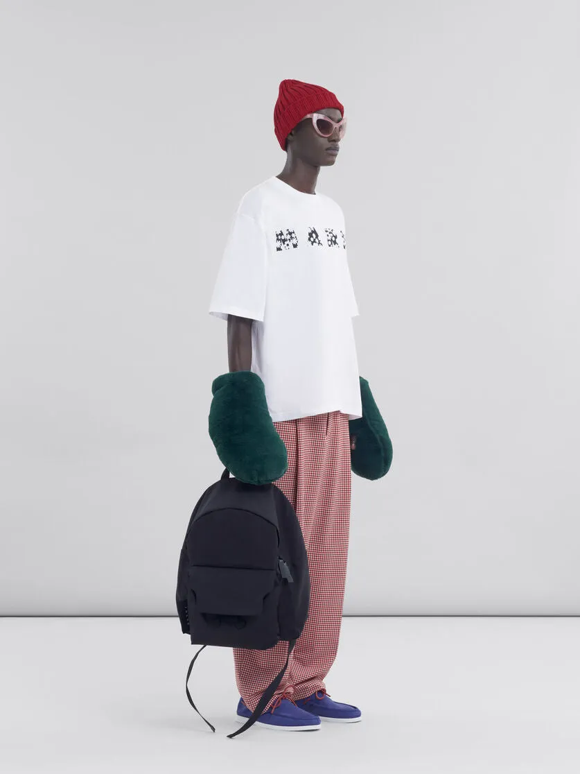 Black T-Shirt with Pop Fields Marni Logo (Final Sale) sold by Curio product image thumbnail 3