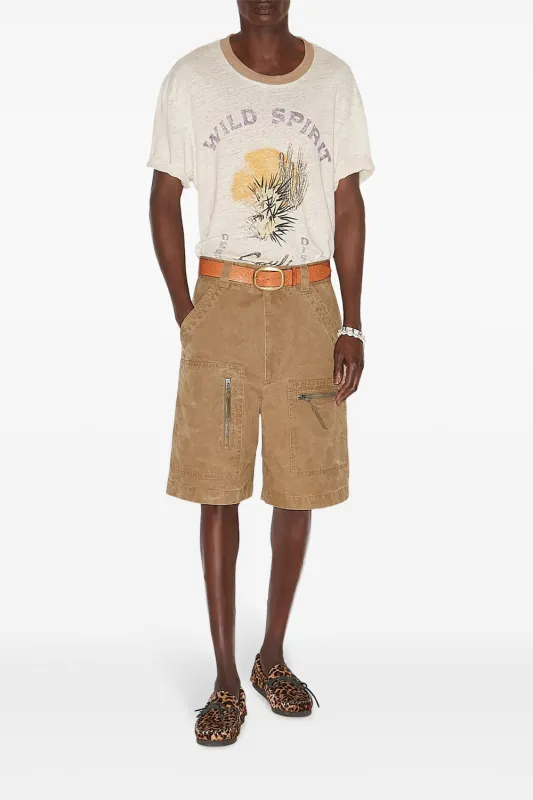 Honore T-Shirt Ecru-Sand (Final Sale) made by Isabel Marant