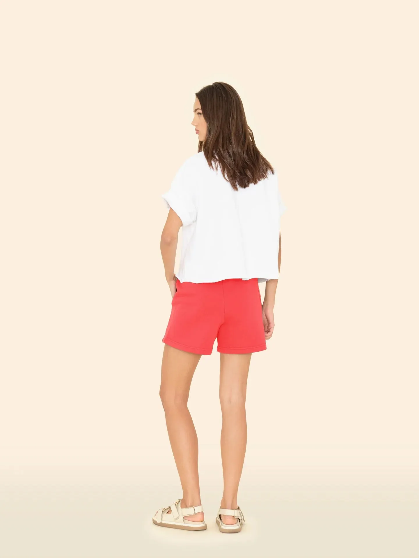 Shayne Sweatshort Jetty Red (Final Sale) sold by Curio product image thumbnail 2