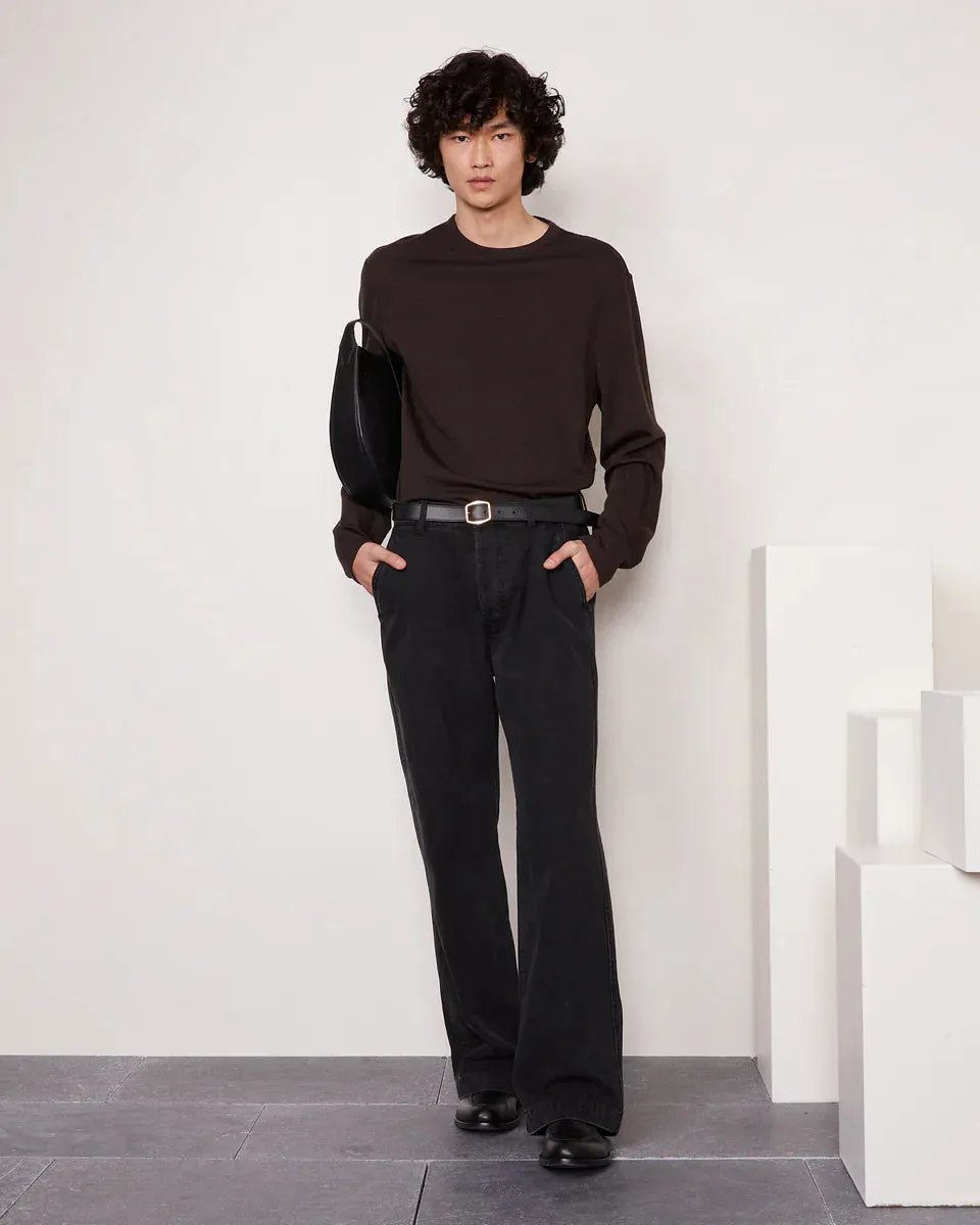 Benny LS T-Shirt Dark Coffee (Final Sale) sold by Curio product image thumbnail 2