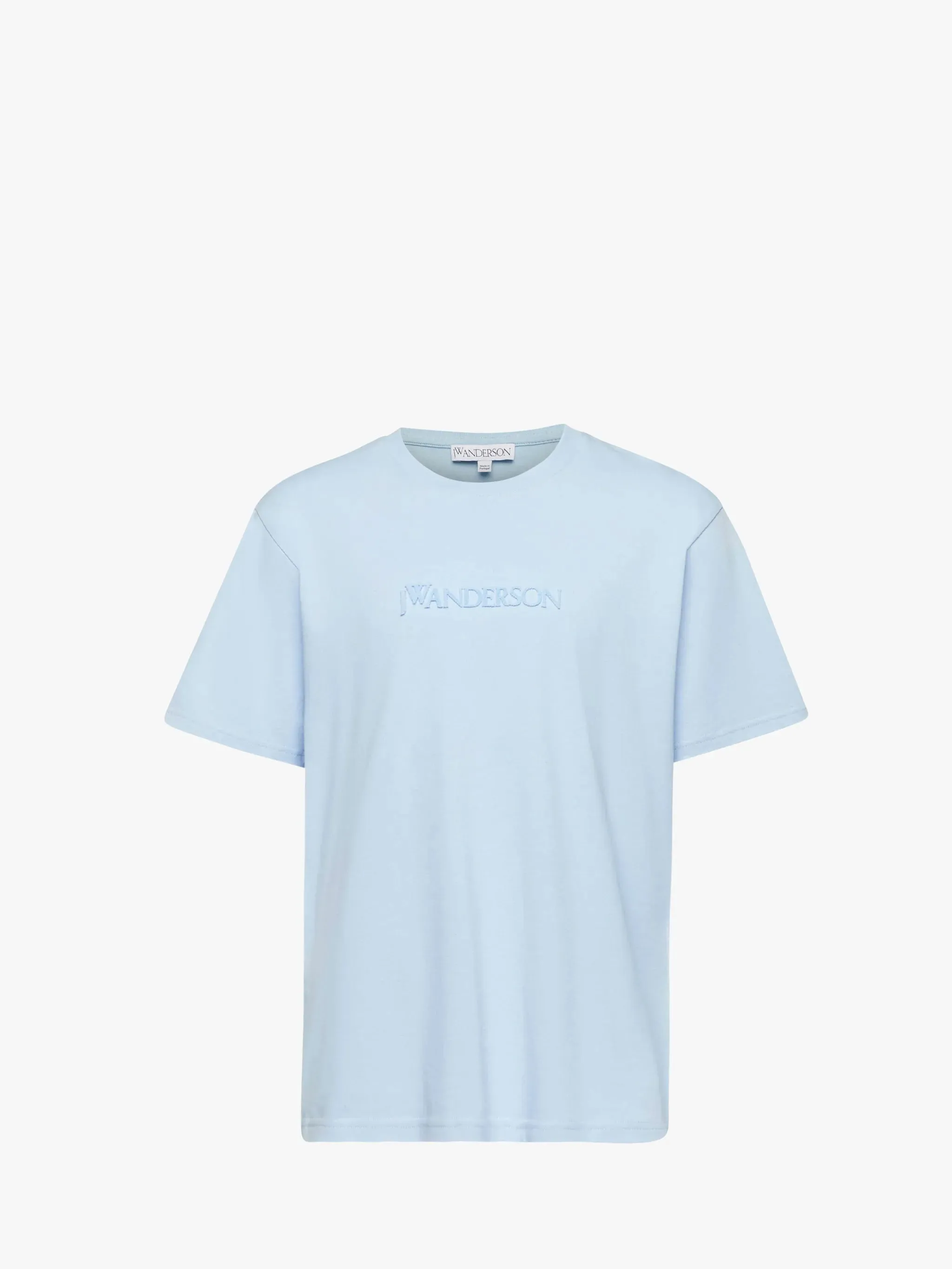 Logo Embroidery T-Shirt Pale Blue (Final Sale) sold by Curio product image thumbnail 4