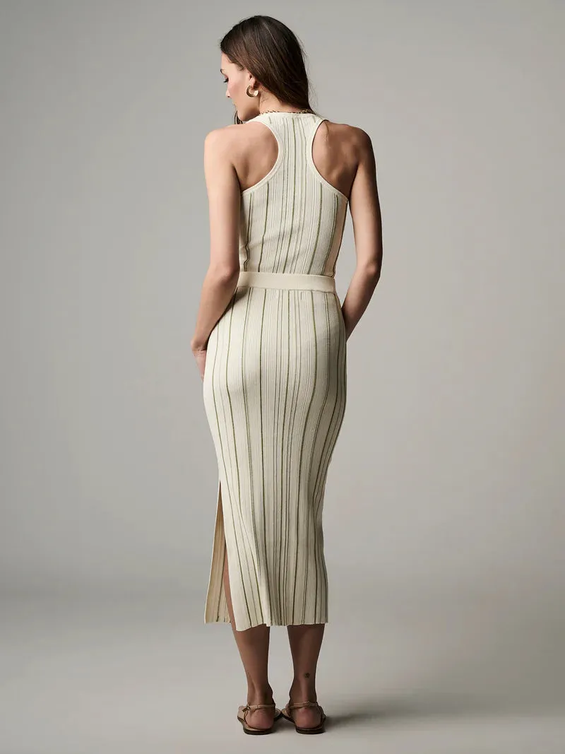 Violet Knit Tank Ivory Sage (Final Sale) sold by Curio product image thumbnail 3