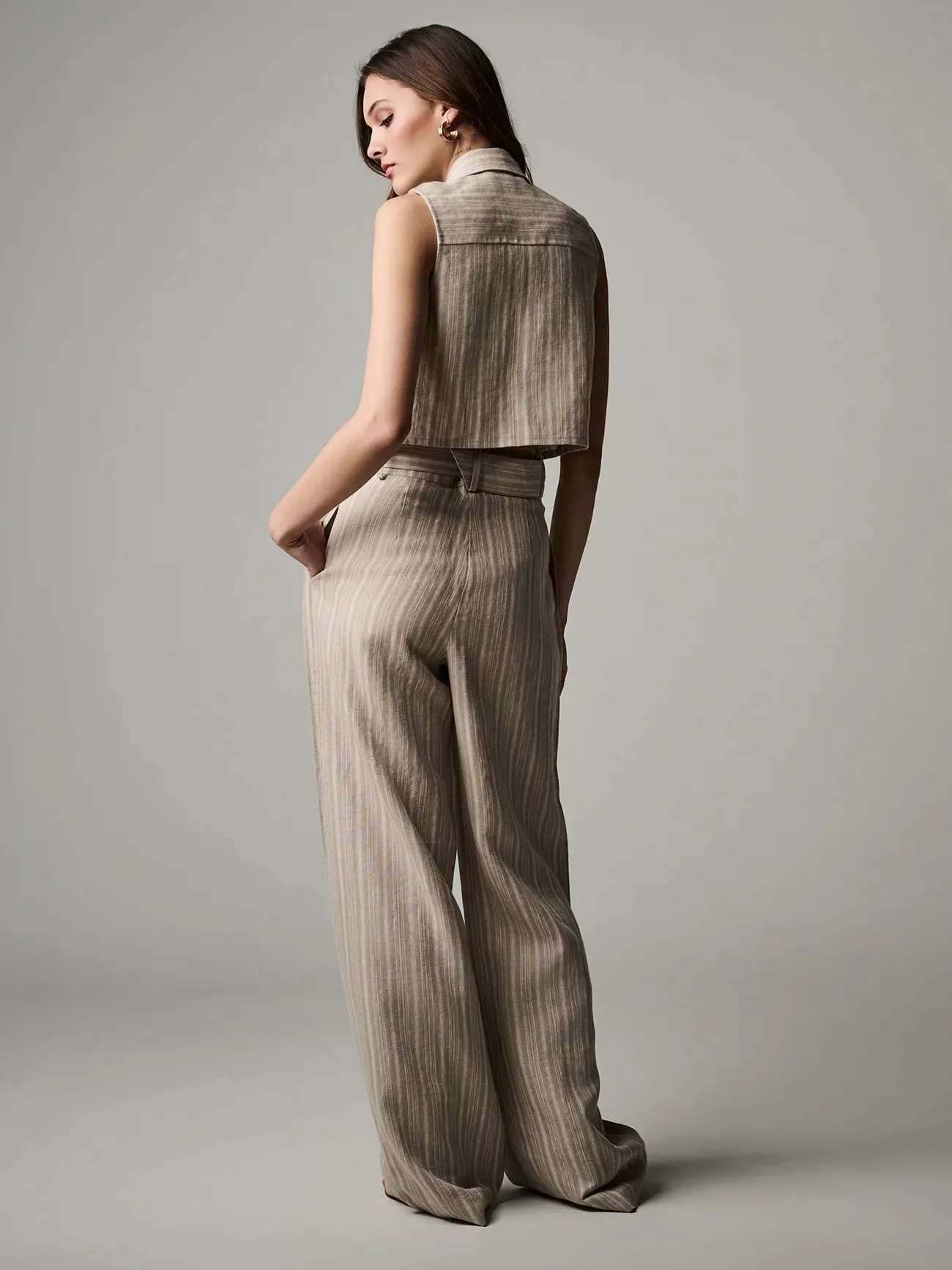 Alina Pant Tawny Stripe (Final Sale) sold by Curio product image thumbnail 2