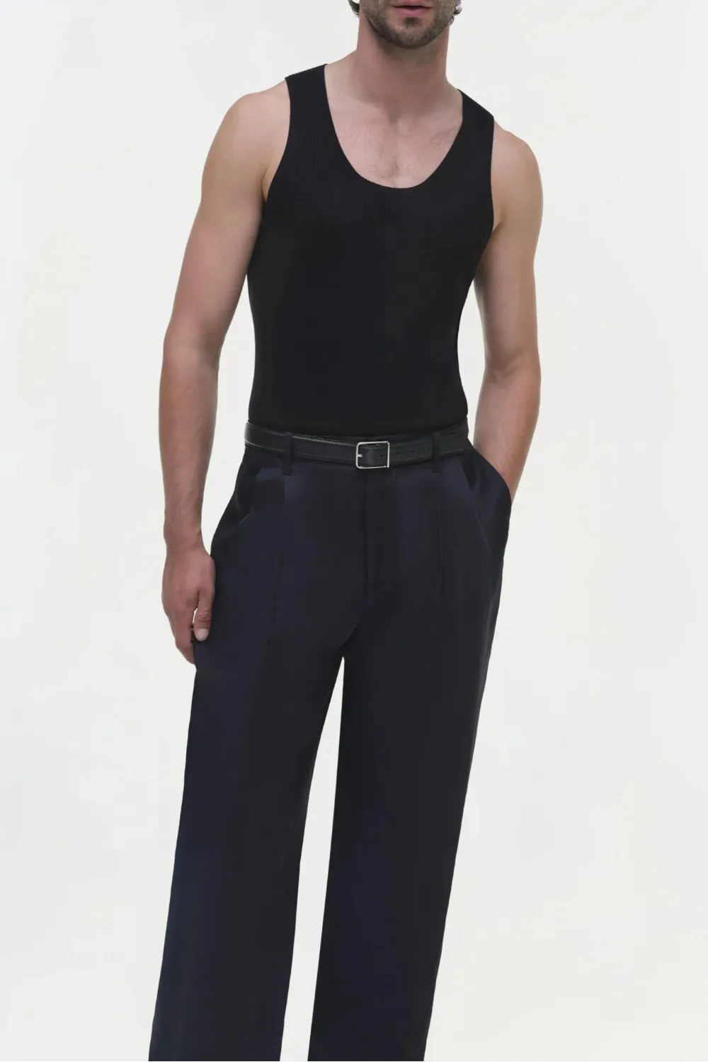 Wilson Wide Leg Pleated Trouser (Final Sale) sold by Curio product image thumbnail 2
